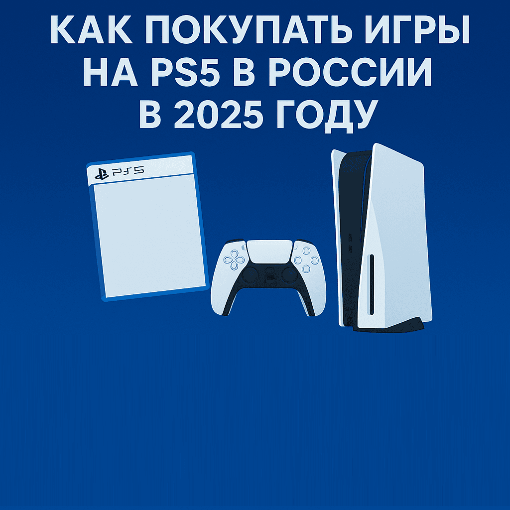 Как покупать игры на PS5 в России в 2025 году