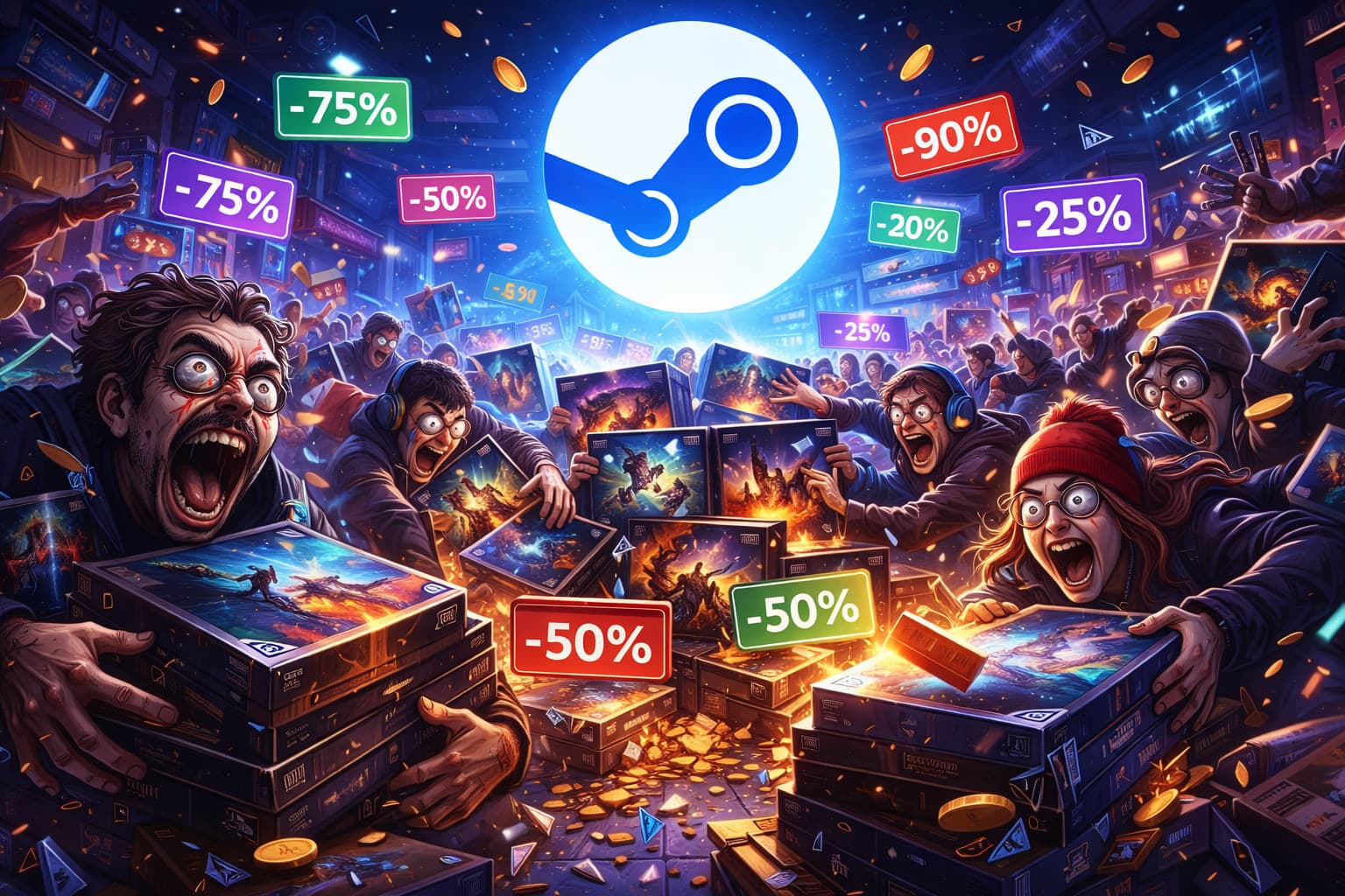 Распродажи в Steam | Как работают скидки, когда ждать и почему такие цены